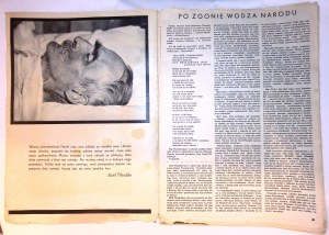 Kolejowe Przysposobienie Wojskowe June 1935 No. 6 (70) [Jozef Pilsudski] Number after the Marshal's death
