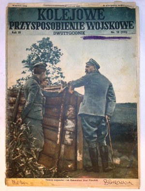 Railroad Military Preparedness August 6, 1939 No. 13 (145) [Jozef Pilsudski].