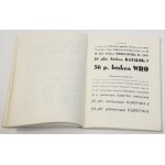 Katalog CZCIONEK - Wrocławska Drukarnia Dziełowa 1966 [TYPOGRAFIA]