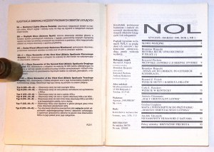 NOL [UFO] Year I No. 1