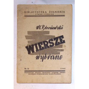 Władysław BRONIEWSKI Poèmes sélectionné