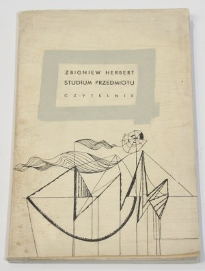 Zbigniew HERBERT A Study of the Subject [1st ed.]