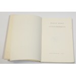 Zbigniew HERBERT Studium przedmiotu [I wydanie]