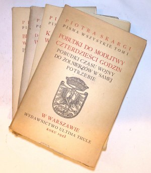 Piotr SKARGA Pisma wszystkie 1-4t.