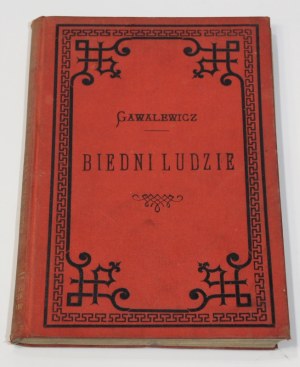 Marian GAWALEWICZ Chudí lidé [obálka].