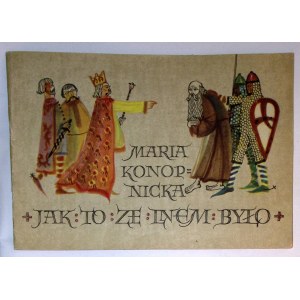 Maria KONOPNICKA Jak to ze lnem było [Bogdan Zieleniec] [illustrations].