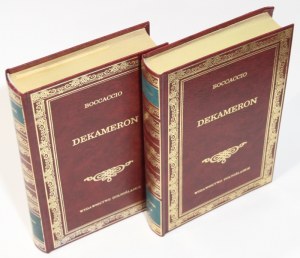 Giovanni BOCCACCIO Dekameron 1-2t. [Knihovna klasiků] [dar] [vazba].
