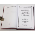 Miguel de CERVANTES SAAVEDRA Le noble réfléchi Don Quichotte de la Manche 1-2t. [Bibliothèque classique] [cadeau] [reliure].