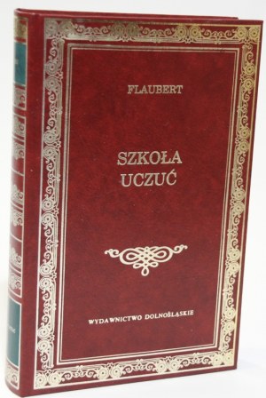 Gustav FLAUBERT School of Feelings [Library of Classics] [gift] [binding].