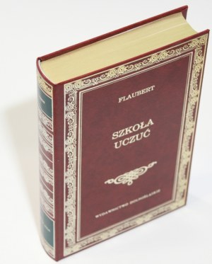 Gustav FLAUBERT School of Feelings [Library of Classics] [gift] [binding].