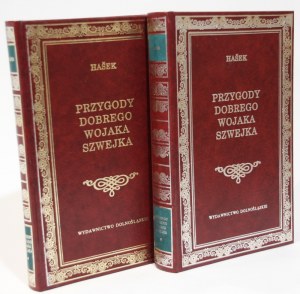 Jaroslav HASEK The Adventures of the Good Soldier Švejk during the World War 1-2t. [Classics Library] [gift] [binding].