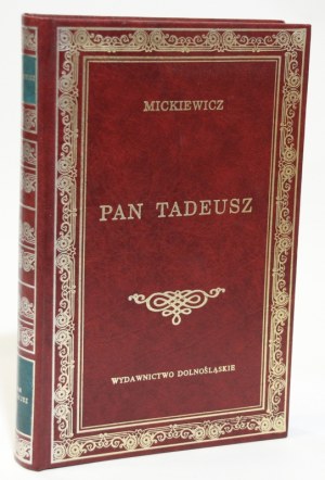 Adam MICKIEWICZ Pan Tadeusz [Library of Classics] [gift] [binding].