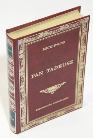 Adam MICKIEWICZ Pan Tadeusz [Library of Classics] [gift] [binding].