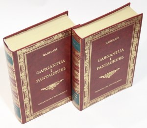 François RABELAIS Gargantua a Pantagruel 1-2 sv. [Knihovna klasiků] [dar] [vazba].