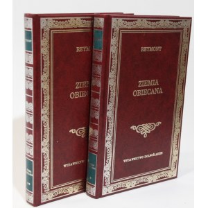 Władysław REYMONT Terre promise 1-2 vol. [Bibliothèque des classiques] [cadeau] [reliure].
