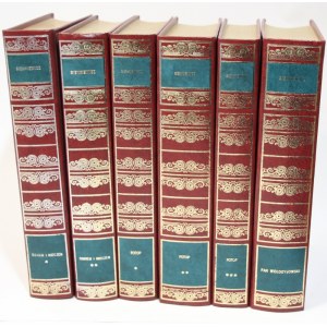Henryk SIENKIEWICZ Trylogia Ogniem i mieczem Potop Pan Wołodyjowski [1-6t. komplet] [Biblioteka Klasyki] [prezent] [oprawa]