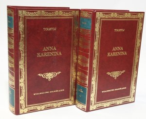 Lev Tolstoy Anna Karenina 1-2t. [Classics Library] [gift] [binding].