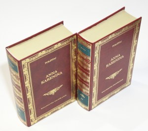 Lev Tolstoy Anna Karenina 1-2t. [Classics Library] [gift] [binding].