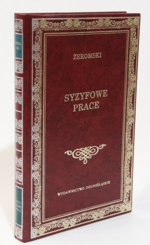 Stefan ŻEROMSKI Syzyfowe prace [Biblioteka Klasyki] [gift] [binding].