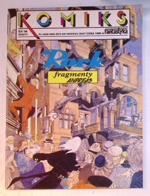 KOMIKS FANTASTYKA magazine 10 issues publishing set
