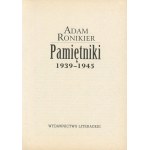 RONIKIER Adam - Pamiętniki 1939-1945 [2013]