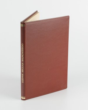 MALINOWSKI Mikolaj - Diary. Album of the Promienists [Vilnius 1914].