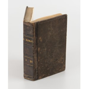 HOFFMANOWA Klementyna z Tańscy - Wybór pism. Volumes IX-X. Listy o wychowaniu. Rozmaitości [première édition Wrocław 1833].