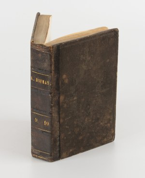 HOFFMANOWA Klementyna z Tańskich - Selection of writings. Volumes IX-X. Letters on upbringing. Variety [first edition Wroclaw 1833].