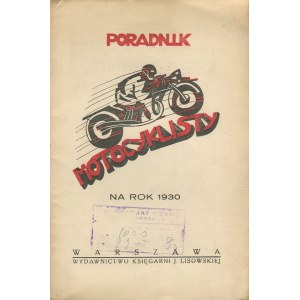 Poradnik motocyklisty na rok 1930