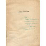 WEINTRAUB Jerzy Kamil - Próba powrotu [wydanie pierwsze 1937] [AUTOGRAF I DEDYKACJA]