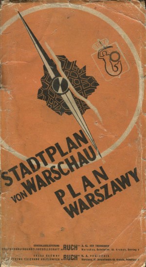 [plan] Stadtplan von Warschau (plan of the city of Warsaw) [1942].