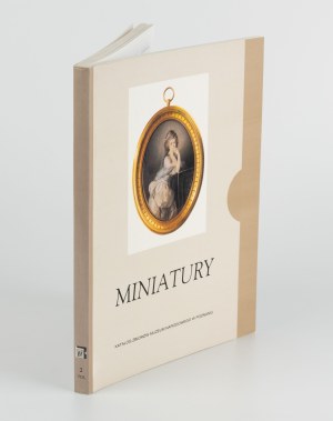 MICHAŁOWSKA-BARŁÓG Maria T. - Miniatures. Catalog of the collection of the National Museum in Poznan [1995].