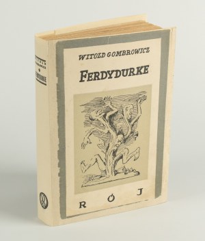 GOMBROWICZ Witold - Ferdydurke [first edition 1938] [ill. Bruno Schulz].