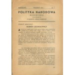 Polityka narodowa. Numer 7 z września 1938 roku