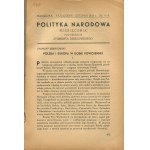 Polityka narodowa. Numer 8-9 z października-listopada 1938 roku