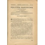 Polityka narodowa. Numer 4-6 z kwietnia-czerwca 1939 roku
