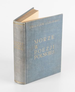 JASIŃSKI Zbigniew [opr.] - The Sea in Polish Poetry [1937] [graphic design Atelier Girs-Barcz].