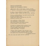 JASIŃSKI Zbigniew [opr.] - Morze w poezji polskiej [1937] [opr. graf. Atelier Girs-Barcz]