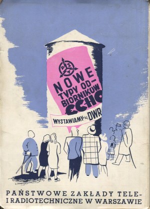 Second Annual Radio Exhibition. Warsaw 26.VIII - 10.IX.1939. official guide to the exhibition [1939] [cover by Leszek Piątkowski].