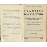 BADEN-POWELL Robert - Skauting dla chłopców. Wychowanie dobrego obywatela metodą puszczańską [Kanada 1944]