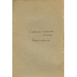 KUKIEL Marian - Wybuch wojny światowej [1934] [DEDYKACJA]