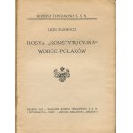 PŁOCHOCKI Leon - Rosja konstytucyjna wobec Polaków [1913]