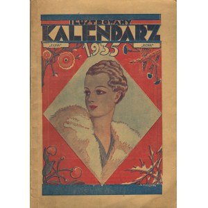 Ilustrowany kalendarz na rok 1935 [il. Stanisław Frasiak]