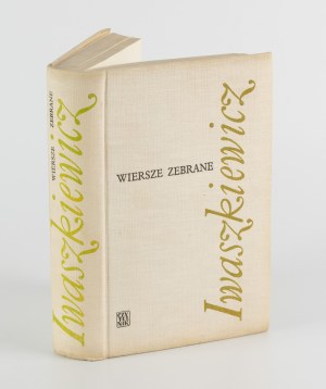 IWASZKIEWICZ Jaroslaw - Collected Poems [1968] [AUTOGRAPH AND DEDICATION].