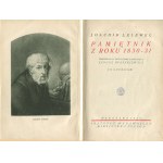 LELEWEL Joachim - Pamiętnik z roku 1830-31 [1924]