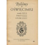 SIEDLECKI Nel Janusz, OLSZEWSKI Krystyn, BOROWSKI Tadeusz - Byliśmy w Oświęcimiu [Monachium 1946] [Oficyna Warszawska na Obczyźnie]