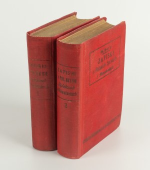 BERG Nikolai - Notes on Polish conspiracies and uprisings [set of 10 parts] [1906-1911].