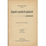 BERG Nikołaj - Zapiski o polskich spiskach i powstaniach [komplet 10 części] [1906-1911]