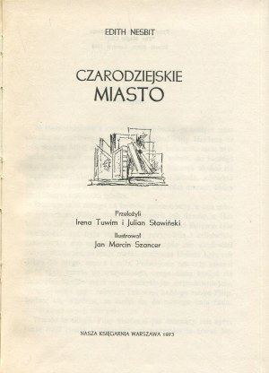 NESBIT Edith - The Magic City [first edition 1973] [il. Jan Marcin Szancer].