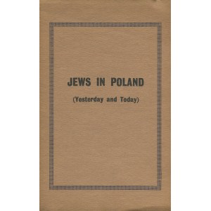 Jews in Poland (Yesterday and Today) [Londyn 1968]